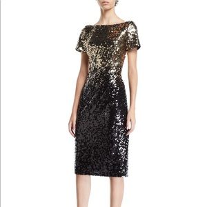 Gorgeous sequins ombré dress